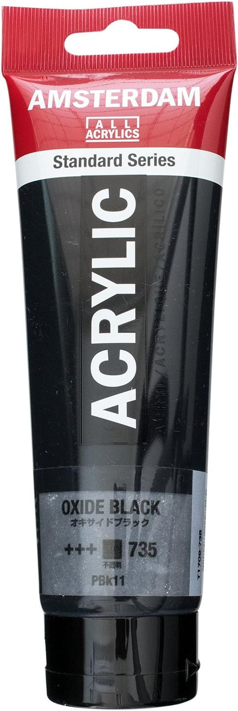 Amsterdam Standard Series Acrylic Tube 120 ml Oxide black 735 (17097352) | Amazon (US)