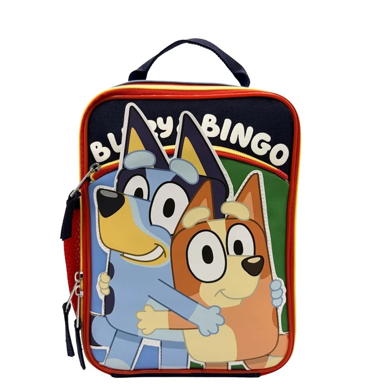 Bluey Insulated Lunch Tote with Side Pocket and 3D Ears | Walmart (US)