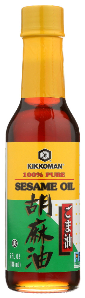 Kikkoman 100% Pure Sesame Oil, 5 fl oz | Walmart (US)