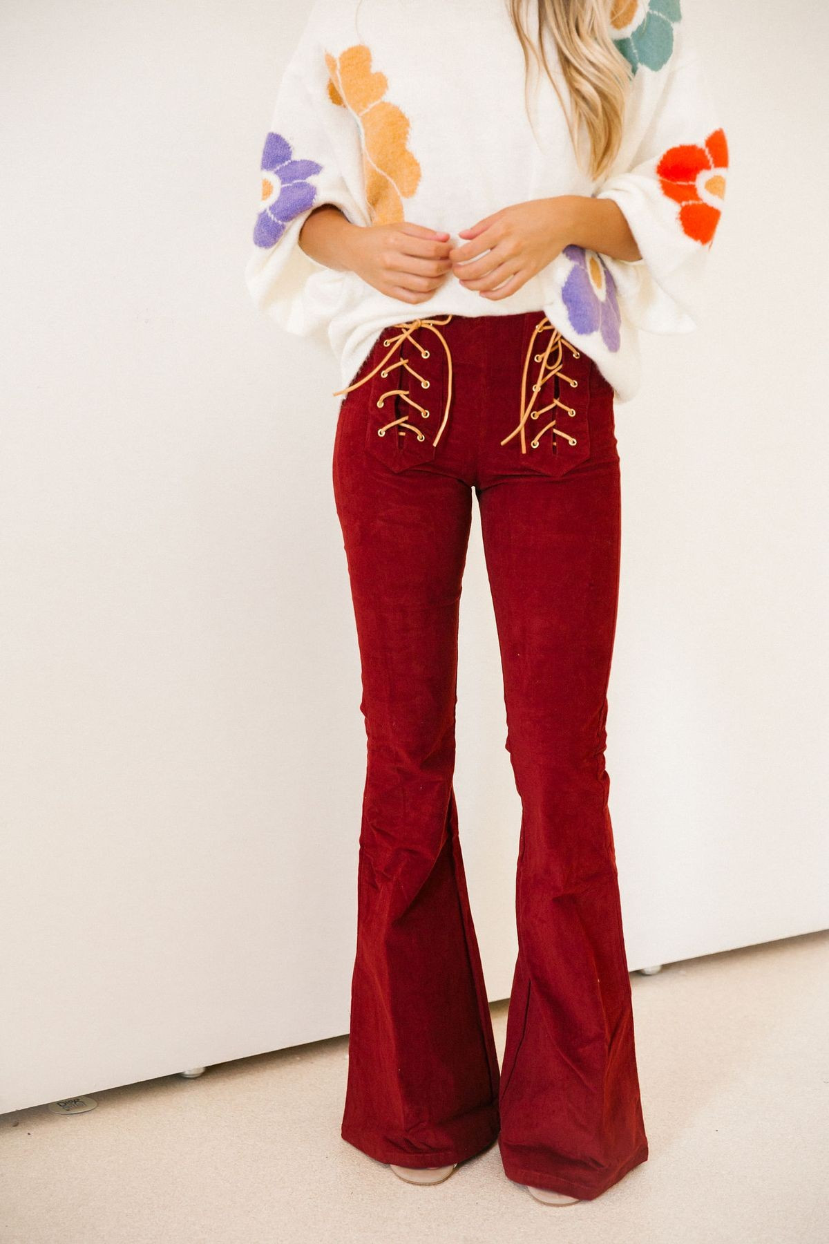 WOODSTOCK CORDUROY FLARES | Judith March
