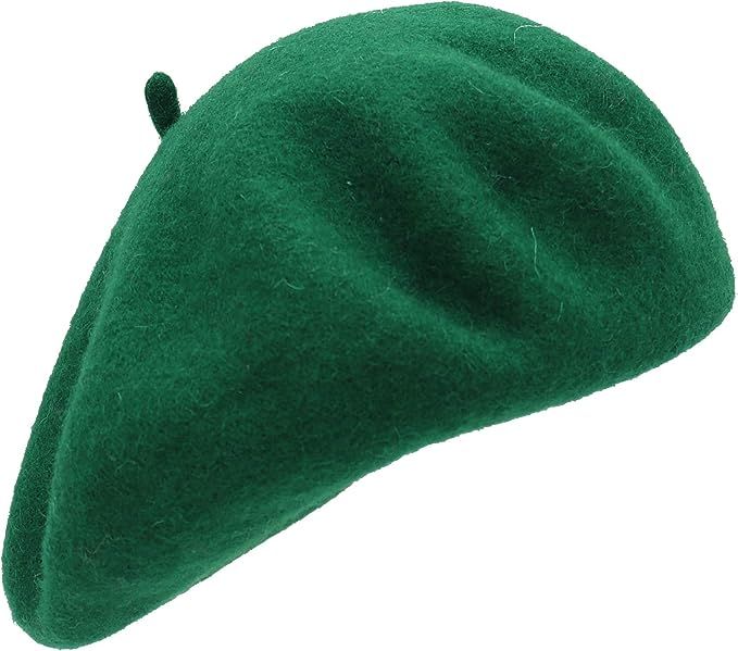 Umeepar Wool French Beret Hat Solid Color Winter Hat for Women | Amazon (UK)