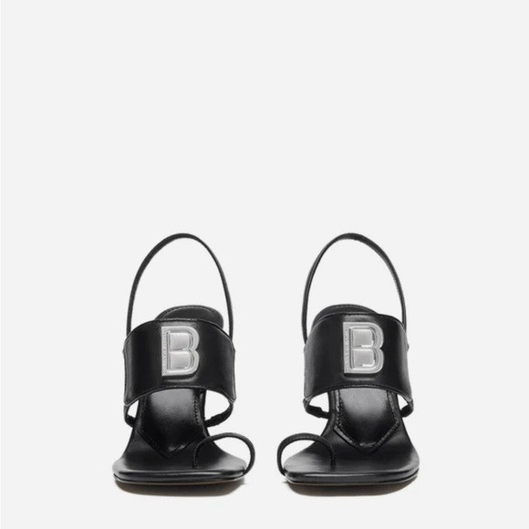 Brandon Blackwood Black Heeled Kingston Sandal | Poshmark