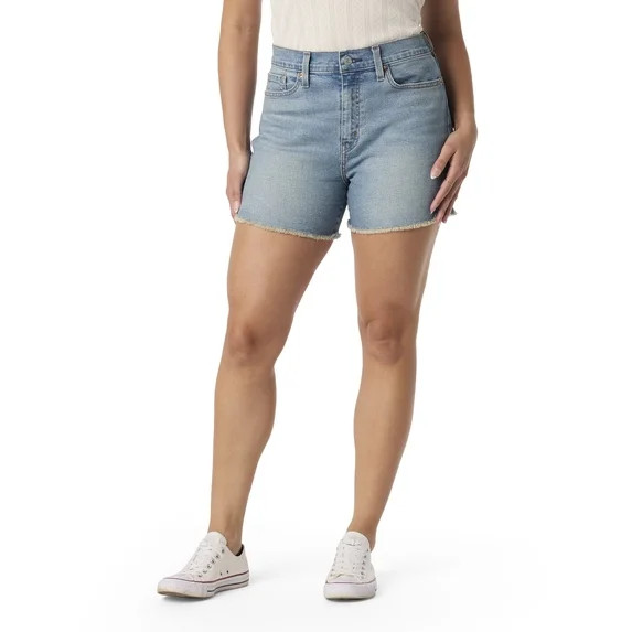 Hero image 0 of Levi Strauss Signature Women's and Women's Plus Vintage Original Shorts, Sizes 2-... | Walmart (US)