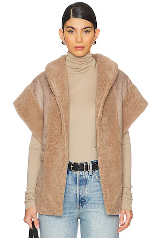 Line & Dot Ace Vest in Mushroom from Revolve.com | Revolve Clothing (Global)