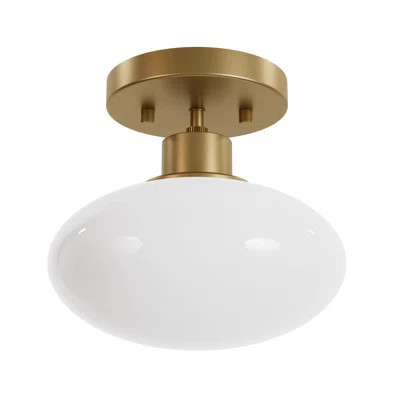 Hunter x Jasmine Roth Getty 1 Light Flush Mount Ceiling Light Fixture | Wayfair North America