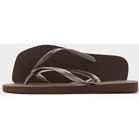 Havaianas Slim Square Flip Flops Women's - Brown | JD Sports (UK)