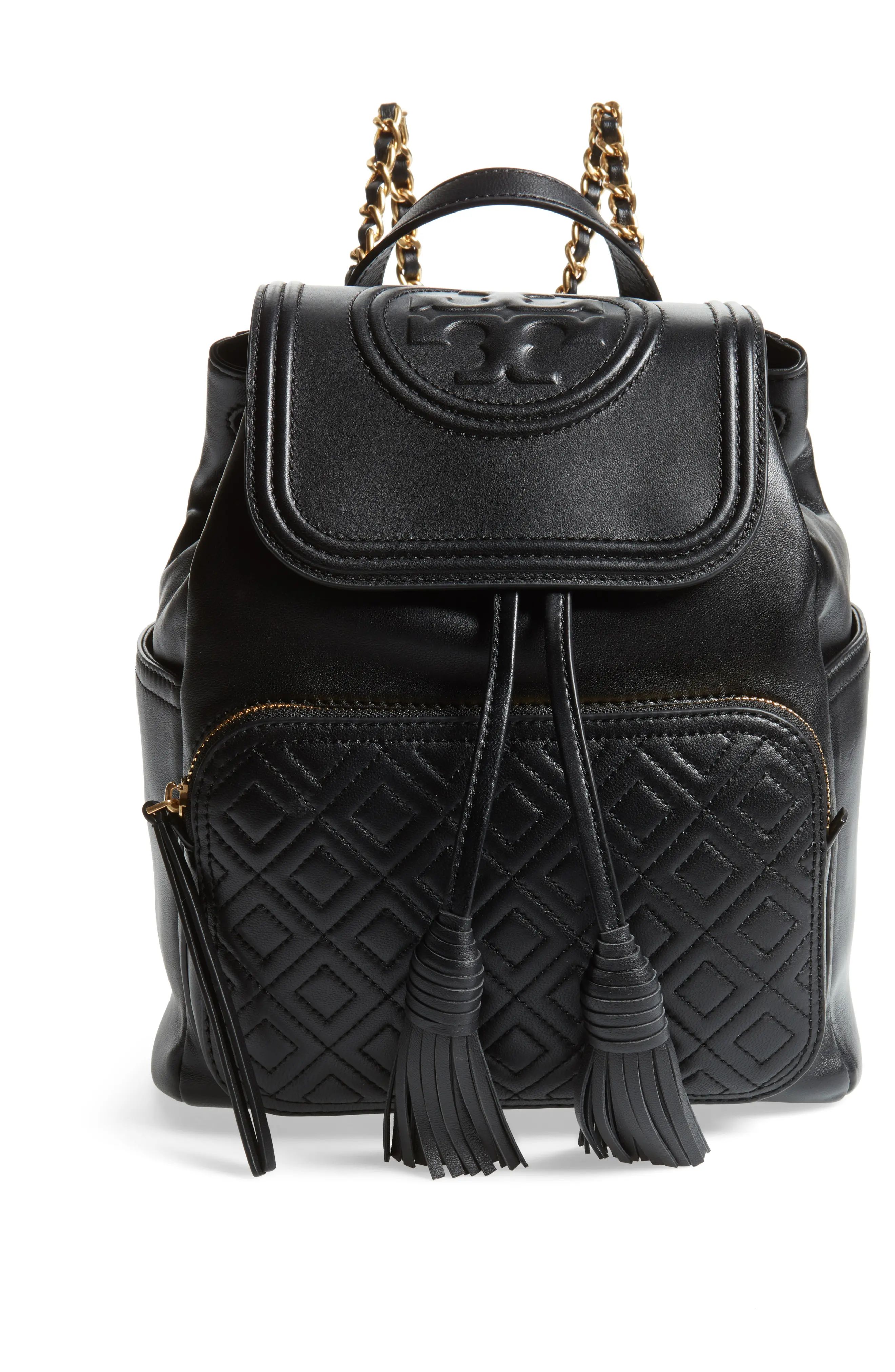 Tory Burch Fleming Lambskin Leather Backpack | Nordstrom