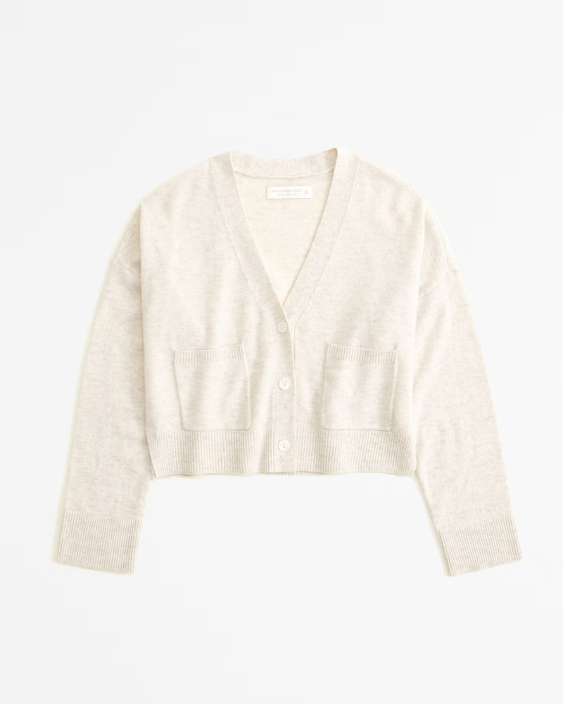 Women's Cashmere Cardigan | Women's Tops | Abercrombie.com | Abercrombie & Fitch (US)