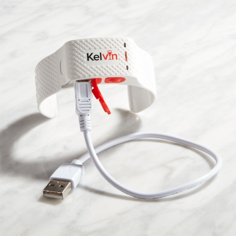 Kelvin Smart Wine Monitor | Crate and Barrel | Crate & Barrel