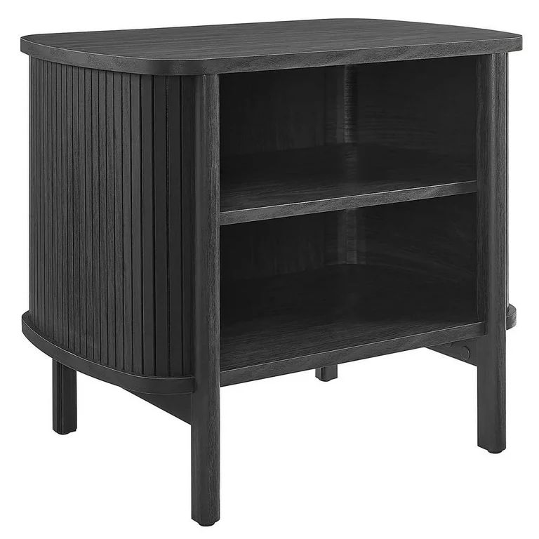 Cadence Open Nightstand in Black | Walmart (US)