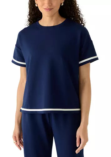 Petite Compact Terry T-Shirt | Belk