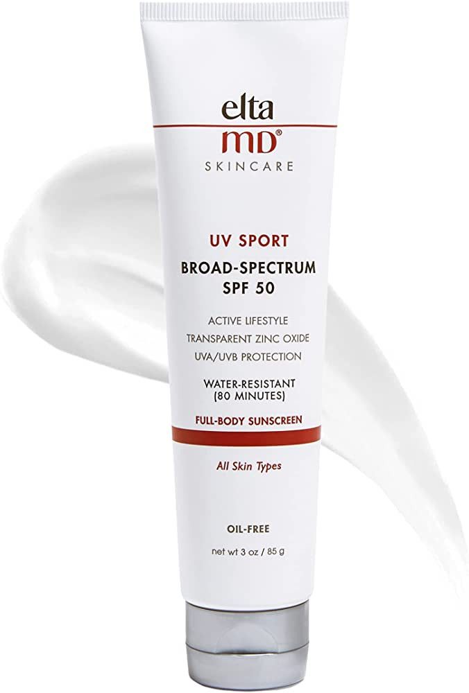 EltaMD UV Sport Broad Spectrum SPF 50 Sunscreen Sport Lotion, Body Sunscreen with UVA and UVB Pro... | Amazon (US)