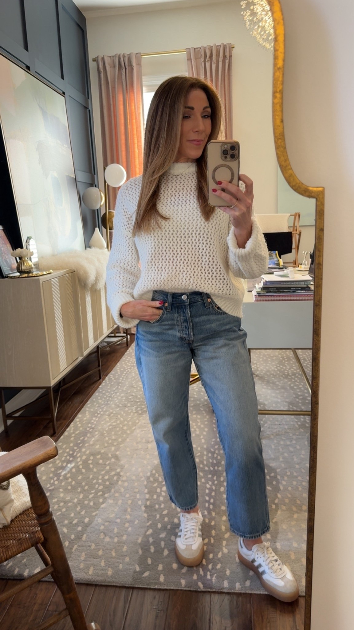 Target for the WIN! 😍😍

XXS in sweater
2 in jeans
Size down 1/2 size in sneakerrs

#LTKPetite #LTKootd #LTKOver40