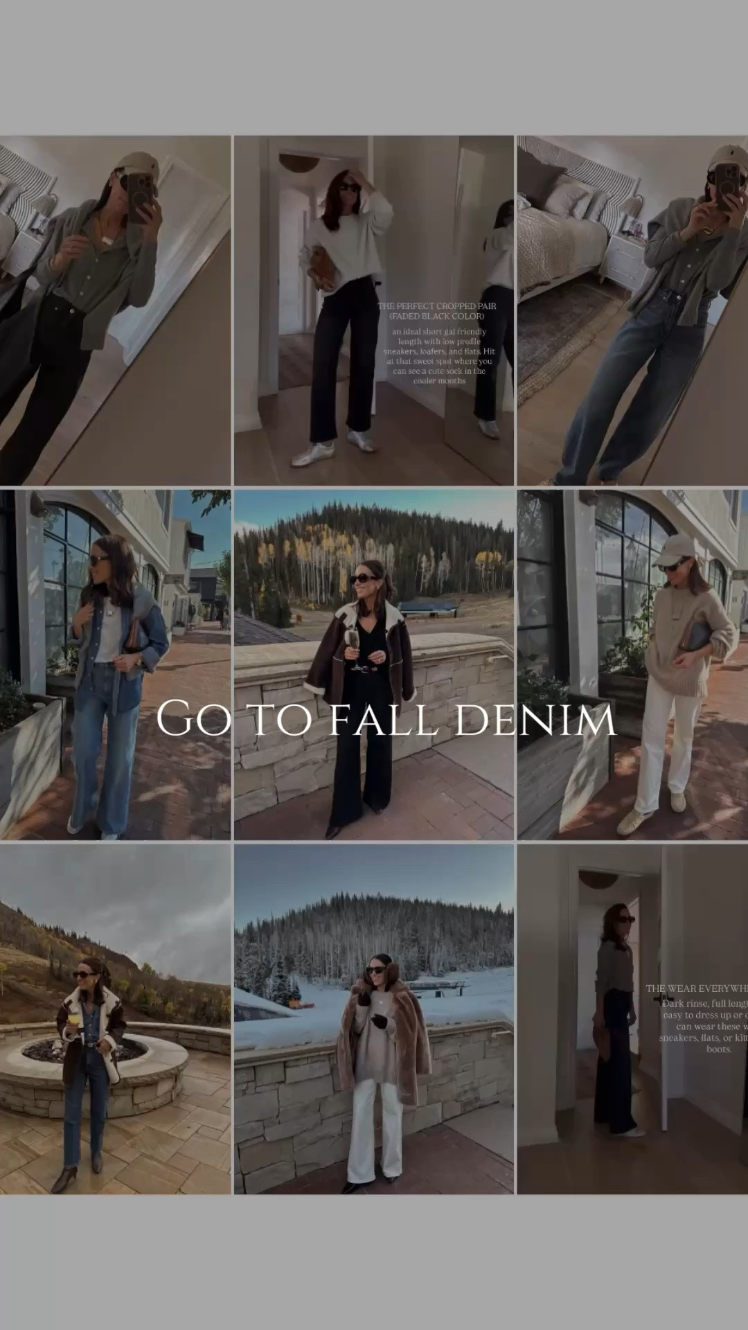 Go to fall denim

#LTKOver40
