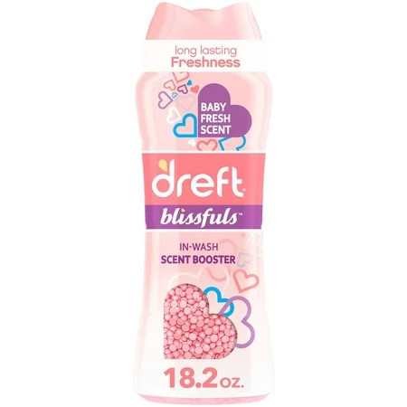 Dreft Baby Blissfuls Laundry Scent Booster Beads, Baby Fresh Scent, 18.2 oz | Walmart (US)