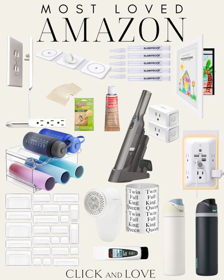 Most loved Amazon home and gadget finds 🩵 

Gift ideas, holiday, Christmas, shark vacuum, Dustbuster, 3 n 1 charger, paint pen, art storage frame, acrylic calendar, quake hold, surge protector, acrylic container, plastic container, organizer, Smart plug, outlet cover, hole repair, home improvement, organization, home organization, laundry room, living room, dining room, play room, rub n buff, Amazon, Amazon home, Amazon must haves, Amazon finds, amazon favorites, Amazon home decor #amazon #amazonhome

#LTKstyletip #LTKGiftGuide #LTKfindsunder50