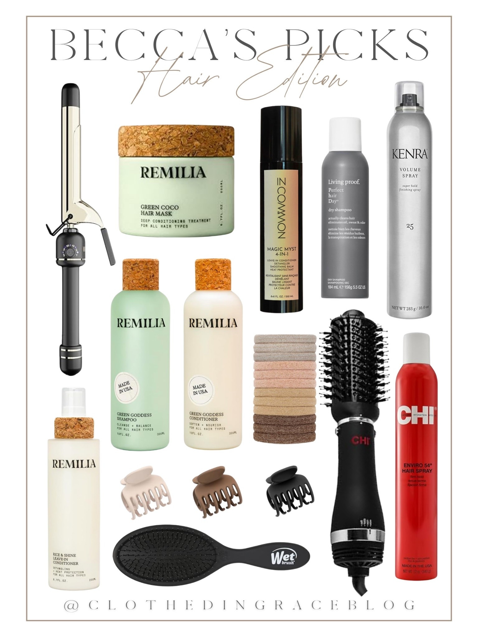 My go to hair products 