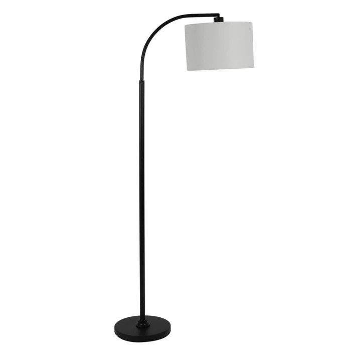 60" Asher Arc Floor Lamp Black - Decor Therapy | Target