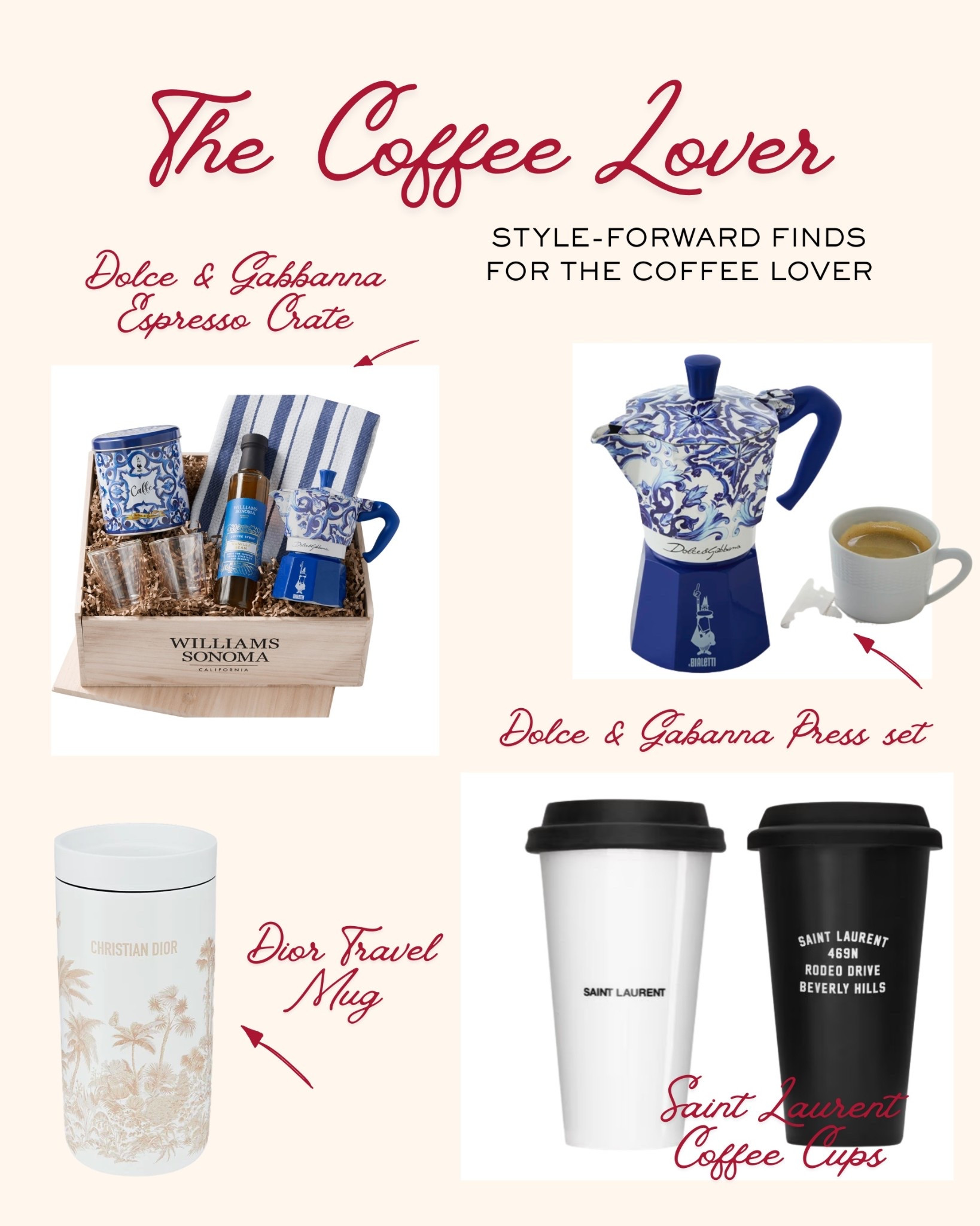 Luxury coffee gift finds ☕️

#LTKGiftGuide #LTKHoliday