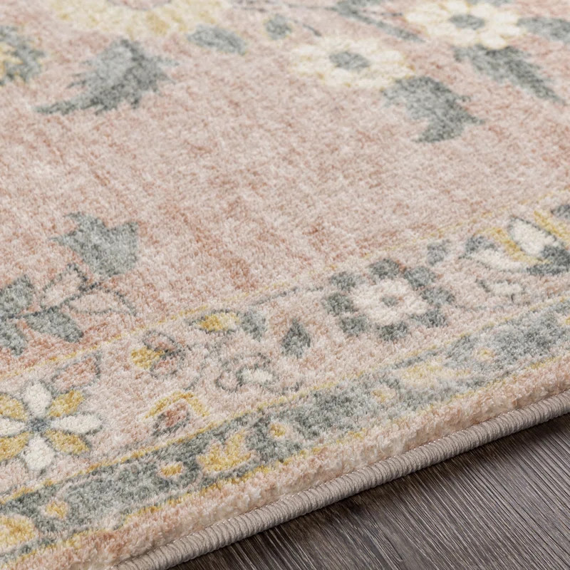 Berger Performance Pink/Gray Rug | Wayfair North America