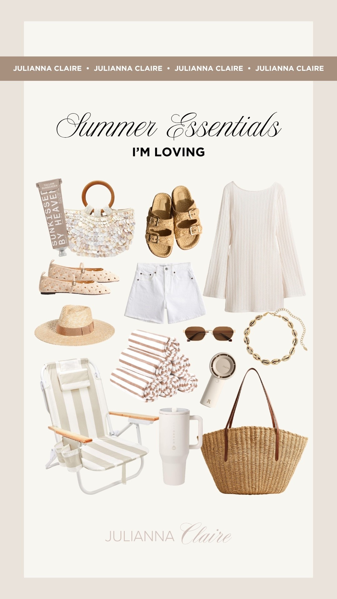 Summer essentials I am currently loving ☀️

#LTKootd #LTKSeasonal #LTKgrwm