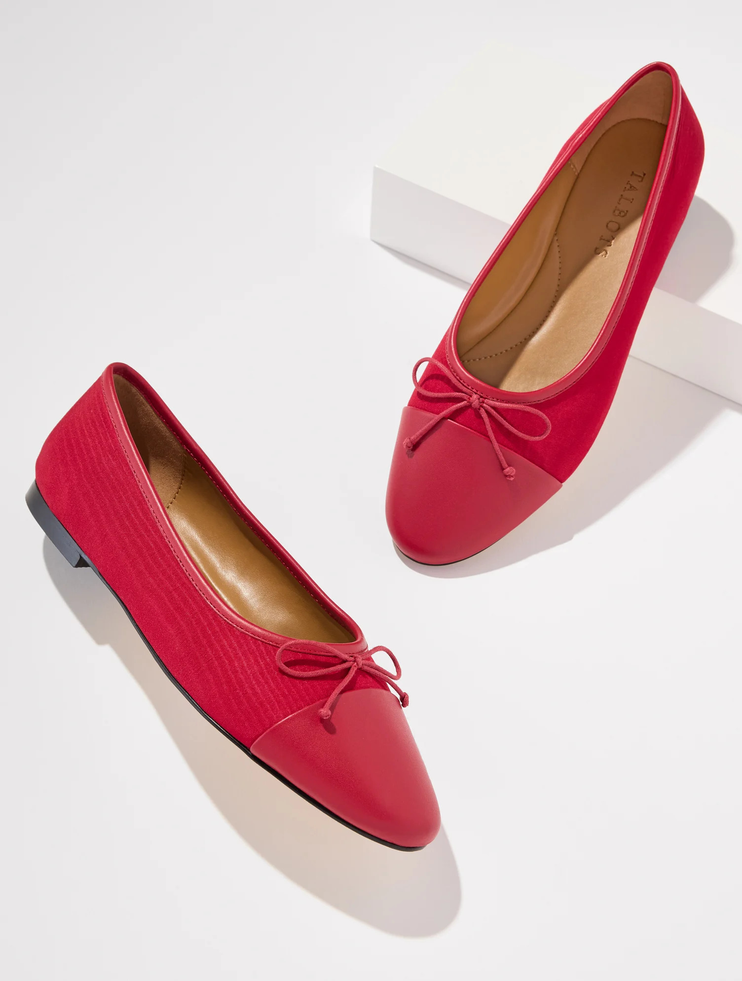 Ansly Ballet Flats - Red - 6M Talbots | Talbots