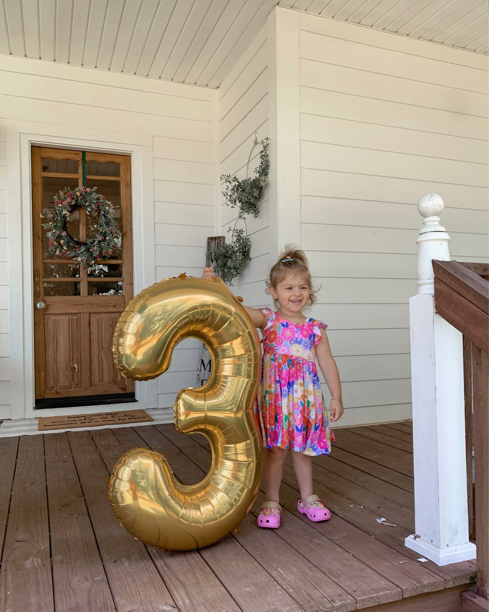 Happy Birthday to my Ada Jane! 💗 I can’t believe my second baby girl is 3 years old 🥹 It still feels like yesterday that you were born and you flashed those dimples for the very first time and made us melt. The middle child, you are spunky, loud, and full of vibrant life. You love your big sister and baby brother so much. You can reach an octave that is off the charts, and you’ve never met a stranger. You make friends with everyone you meet and love to dance and be silly. You love Coco, Spider-Man, Luca, & Paw Patrol. Your favorite food is anything cheese. You love to be a ninja and crawl into our bed every single night. I will take those cuddles for as long as you’ll give them to me. Ada, you are so loved! ❤️

#LTKKids