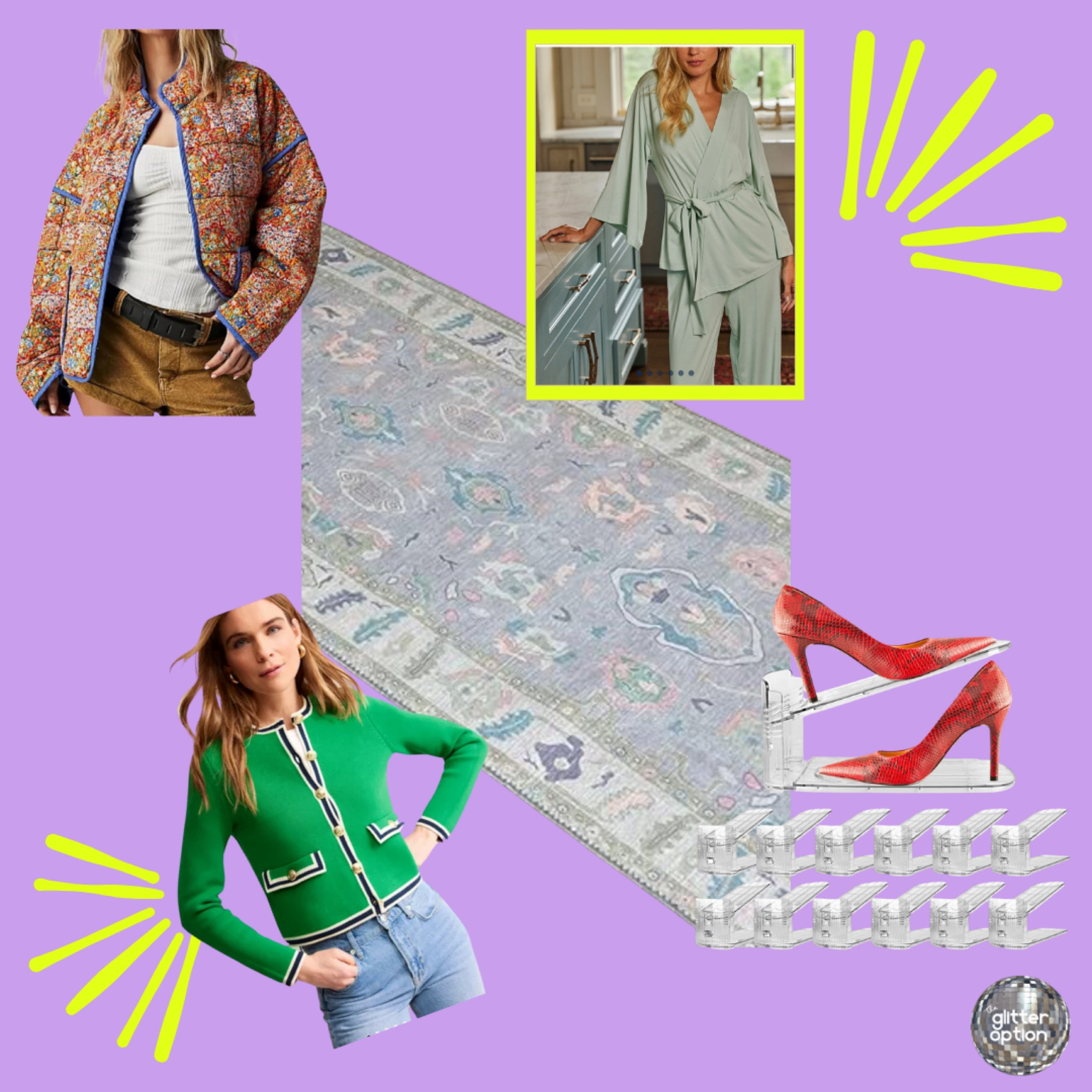 my fave random five things lately

cutest on trend floral jacket
pretty, cozy, soft lounge set
Oushak look runner rug for my kitchen
green spring cardigan
shoe organizers



#LTKfindsunder100 #LTKworkwear #LTKstyletip