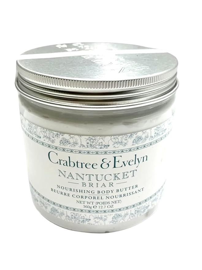 Crabtree & Evelyn Nantucket Briar Body Butter, Nourishing Moisturizer | Amazon (US)