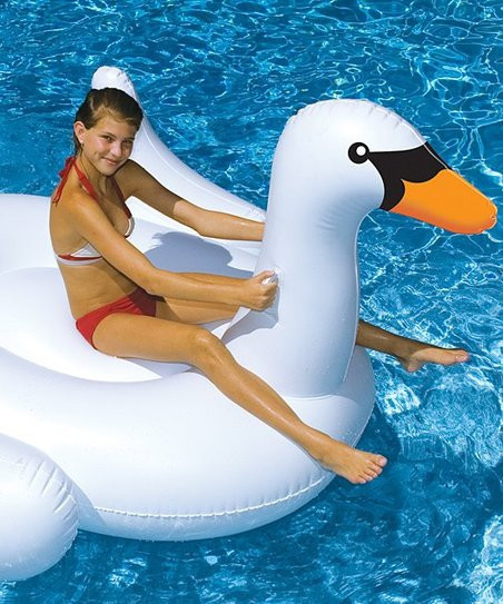 Swimline Giant Swan Float | Zulily