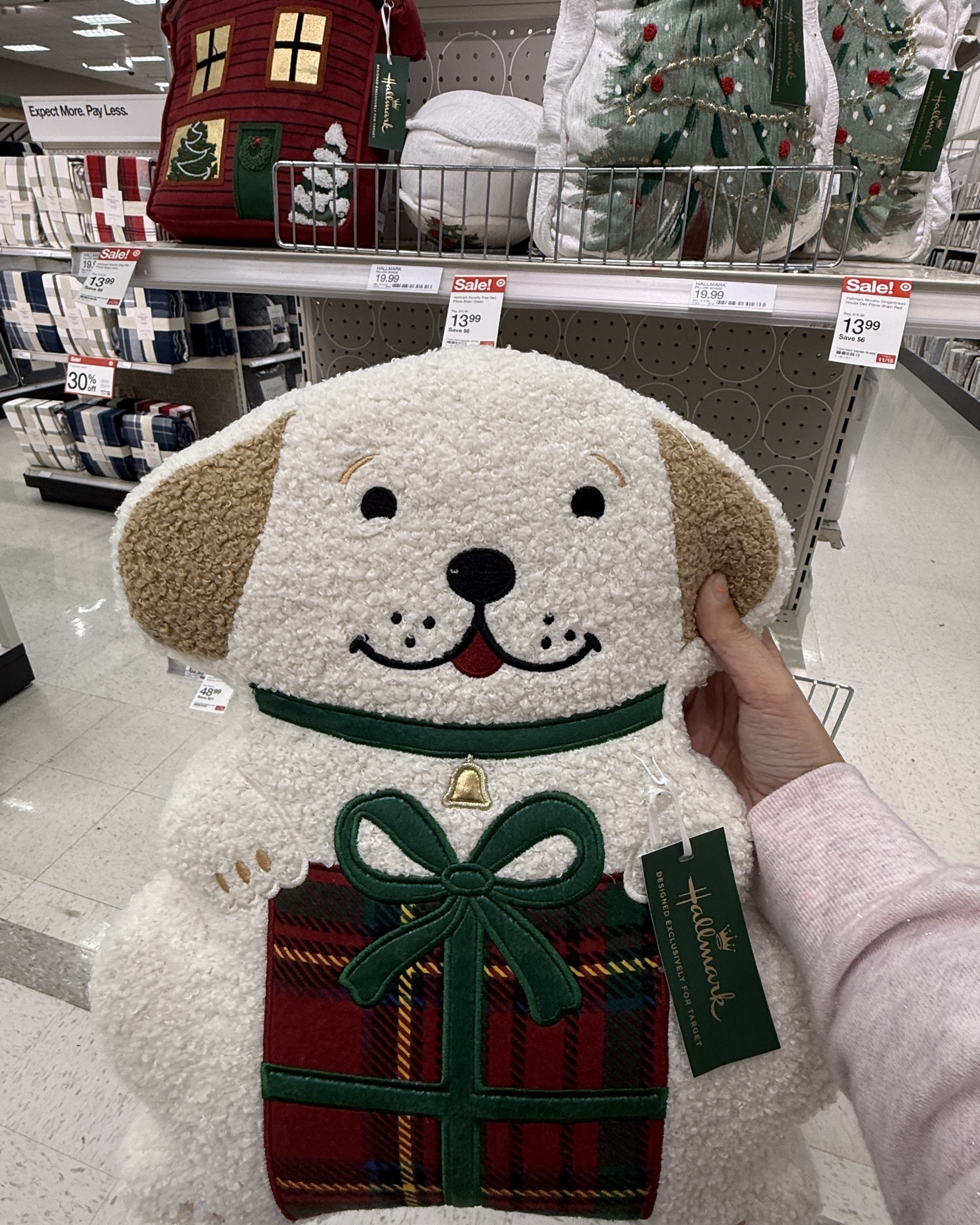 These seasonal holiday pillows by Hallmark caught my eye during my shopping trip! The house pillow is def my favorite as it gives me such nostalgic 90s Christmas vibes 🥹

#LTKHome #LTKHoliday #LTKSeasonal