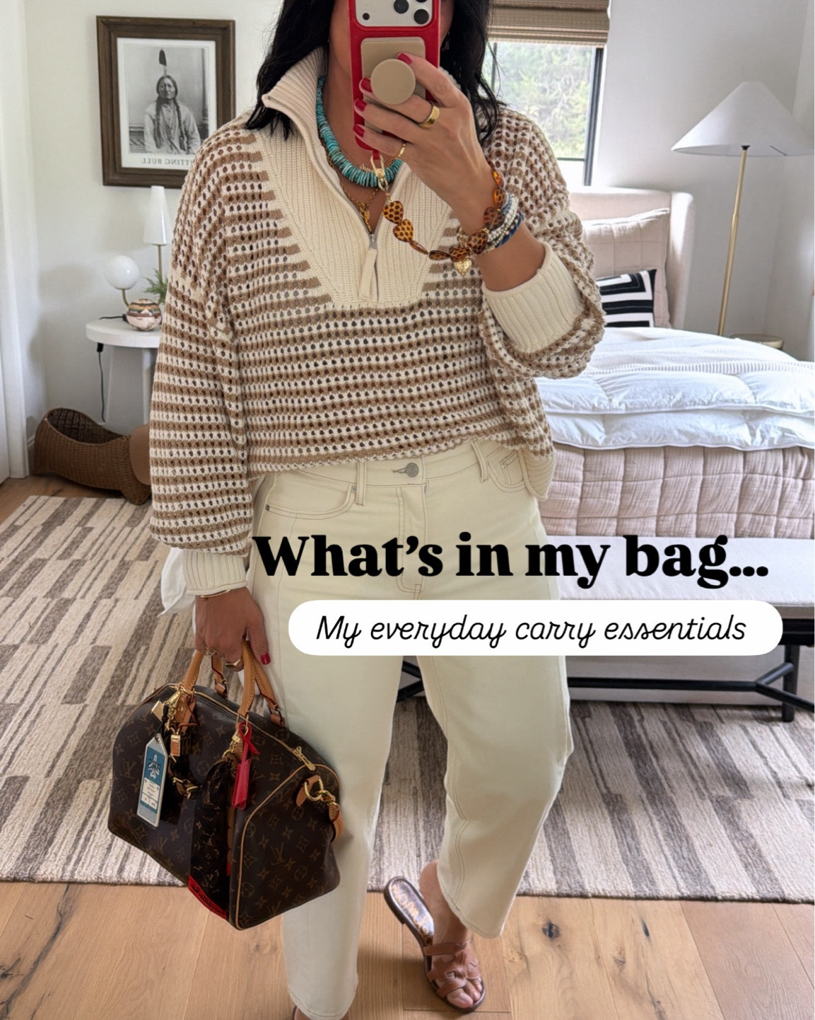 What’s in my bag. My everyday carrying essentials. Must have items for work, travel, and daily life.

#LTKSaleAlert #LTKTravel #LTKOver40