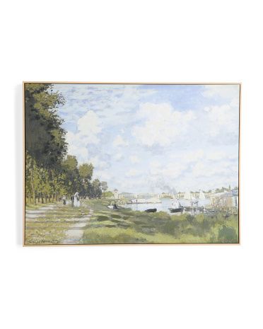 32x24 Claude Monet Bassin D'argenteuil Wall Art | TJ Maxx
