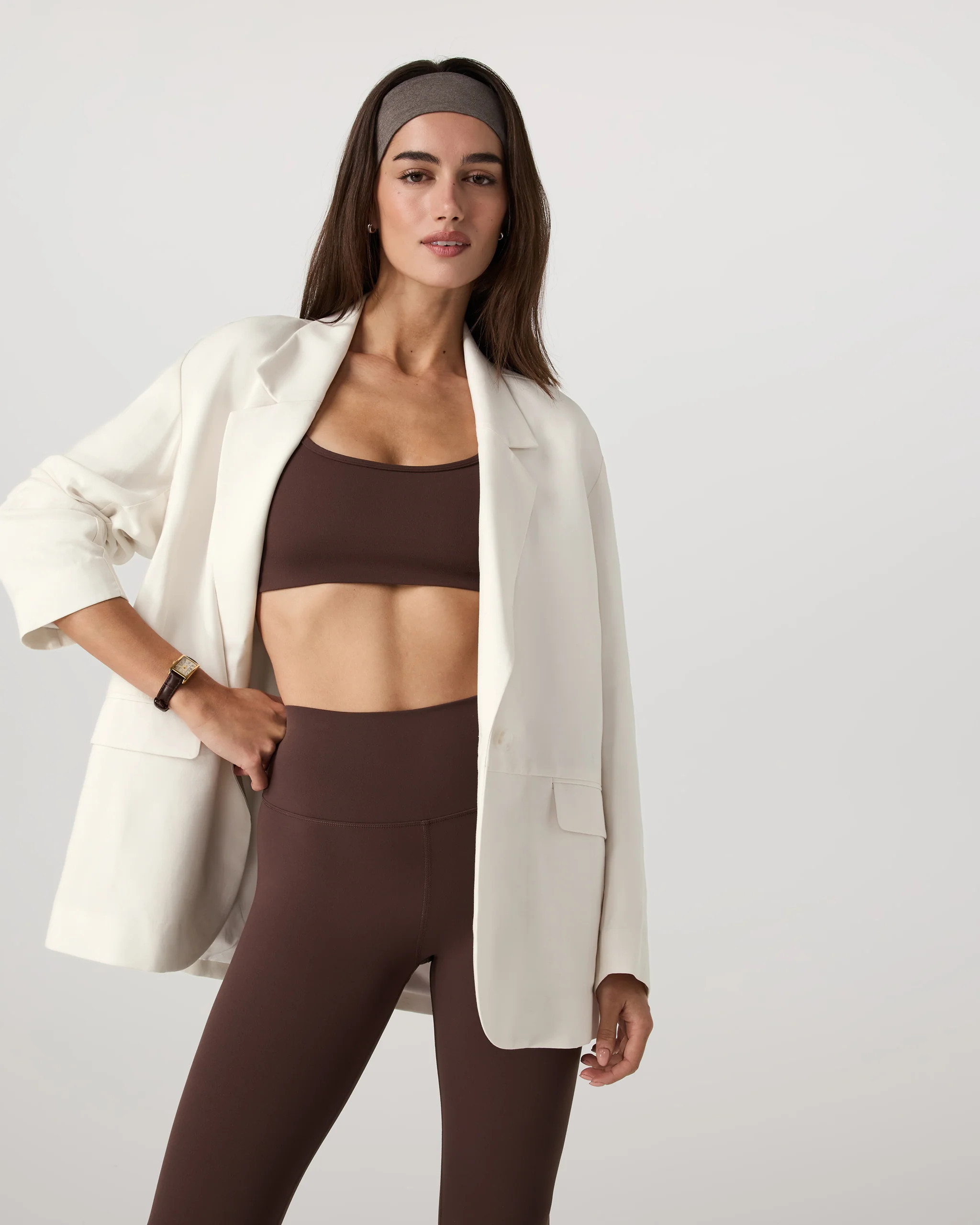 Trestles Twill Blazer | Women's Marshmallow Blazer | Vuori | Vuori Clothing (US & Canada)