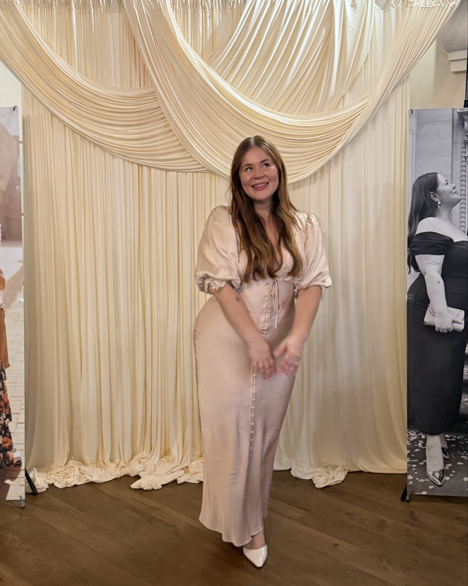 the most beautiful dress for my bridal shower 🫶🏼 it felt dreamy and matched the "once upon a time" theme so well.

#LTKWedding #LTKMidsize