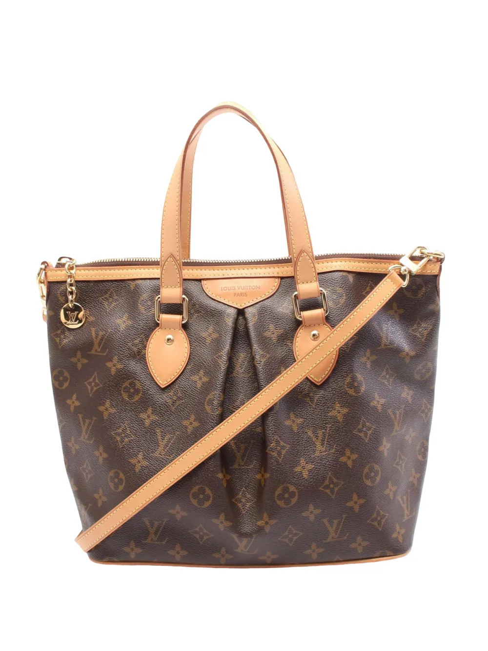 Louis Vuitton Pre-Owned 2011 Monogram Palermo PM satchel - Brown | Farfetch Global
