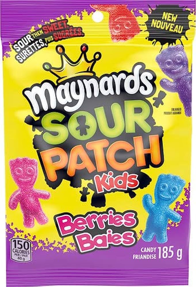 Maynards Sour Patch Kids Berries Candy 185g | Amazon (CA)