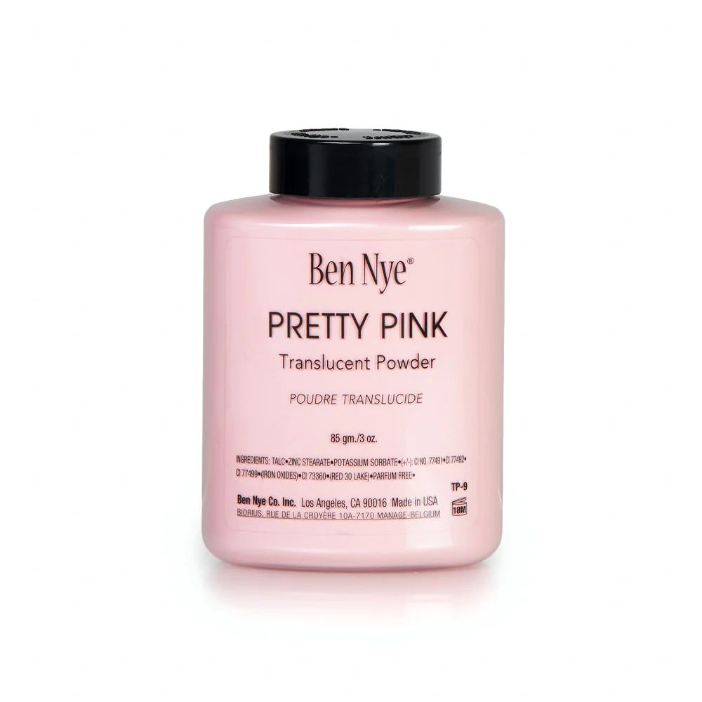 Ben Nye Pretty Pink Classic Translucent Face Powder | Camera Ready Cosmetics
