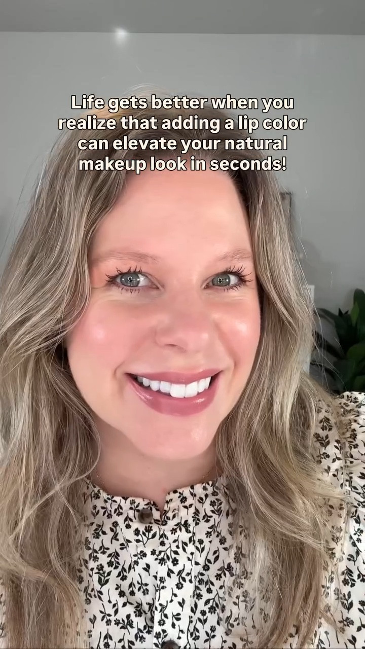 If you love natural makeup like I do, but want to take it up a notch without the effort, add a bold or colorful lip color. Easy peasy! This is one of my go-to tips when I'm short on time but still want to look polished. Give it a try and follow for more effortless makeup tips for everyday life.

Using @originalnomakeupmakeup lipstick shade Pink 2. Happy to send it your way, just let me know in the comments below.

#makeupformatureskin #over40andfabulous