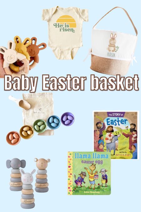 Baby Easter basket | baby’s first Easter | Christian Easter basket | baby Easter basket ideas | Easter gifts | Easter books | baby Easter toys 

#LTKbaby #LTKfamily #LTKSeasonal