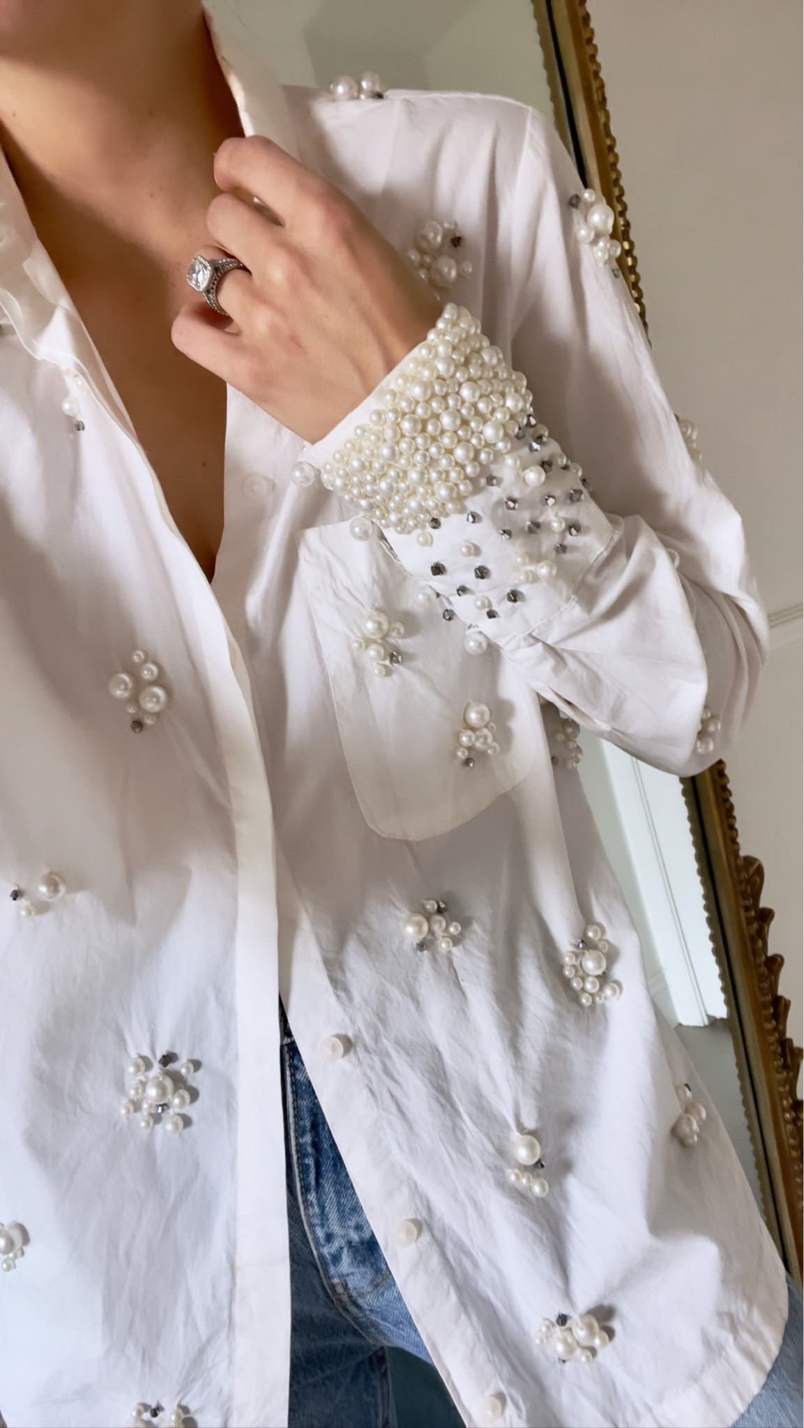 My fave Pearl detail shirt is restocked in some sizes and part of the exclusive in app LTK sale. Use code ANTHRO20LTK on orders $150 and over for 20% off 

#LTKsalealert #LTKSale #LTKFind