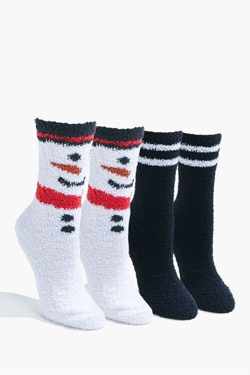 Snowman Crew Socks Set | Forever 21 (US)