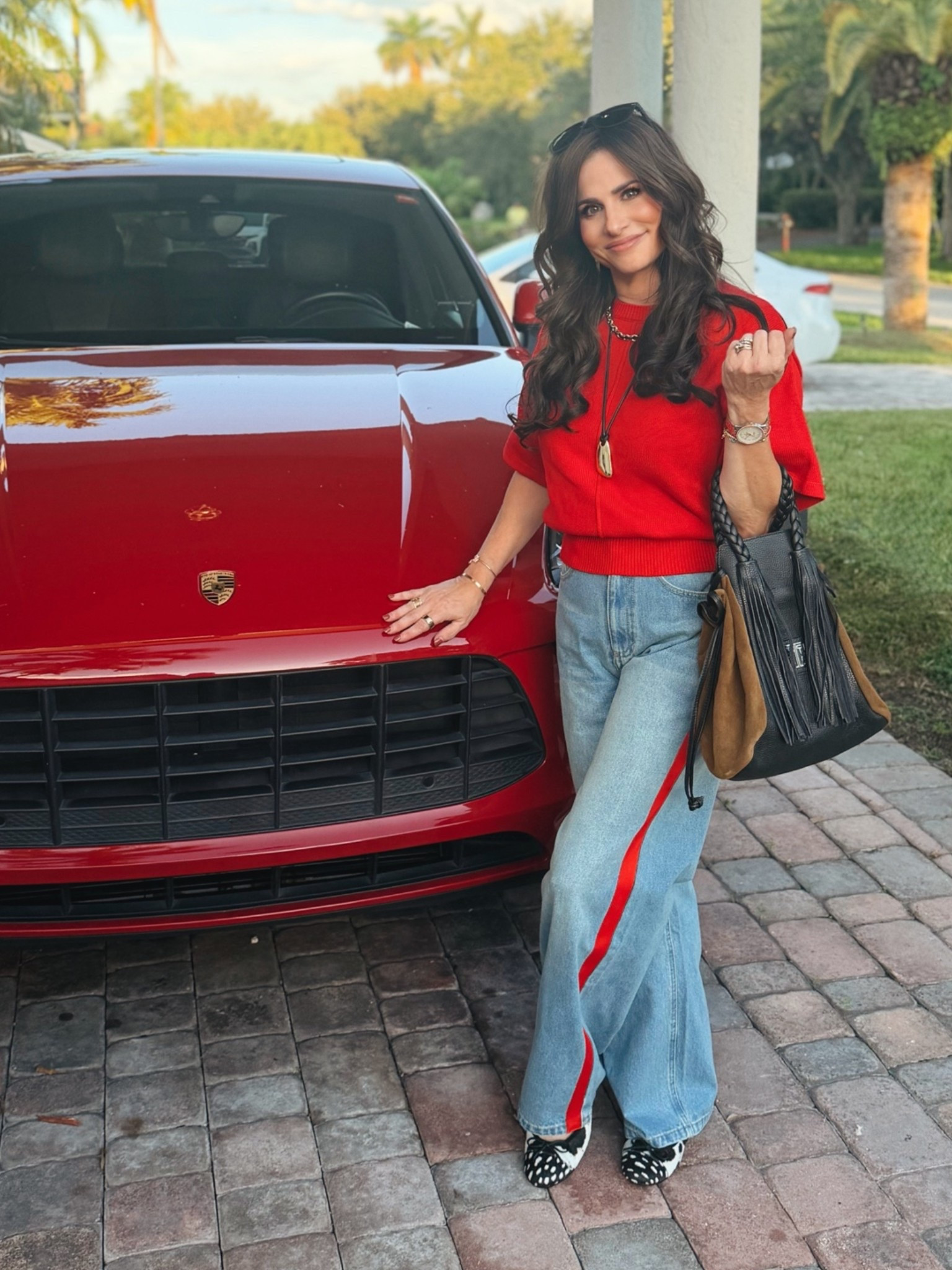 Such a fun everyday look. Top sm , jeans XS . Flats TTS ( and so comfortable) . @Commense

#LTKOver40 #LTKootd #LTKPetite
