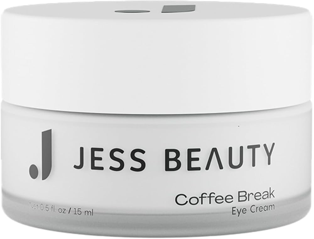 JESS BEAUTY | Coffee Break Crema de ojos con 1% de cafeína, escualano y pantenol I Belleza y cui... | Amazon (US)