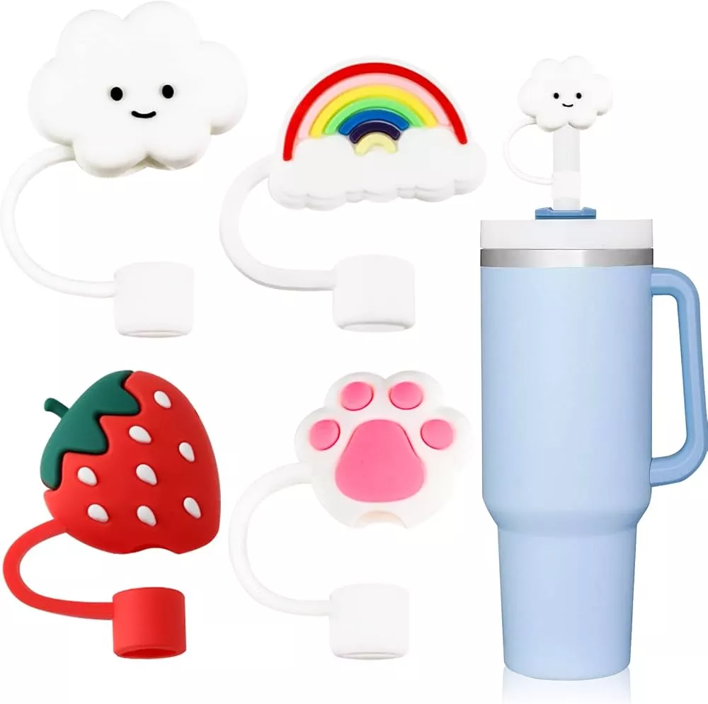 Vodolo 4Pcs Cloud Straw Covers - … curated on LTK