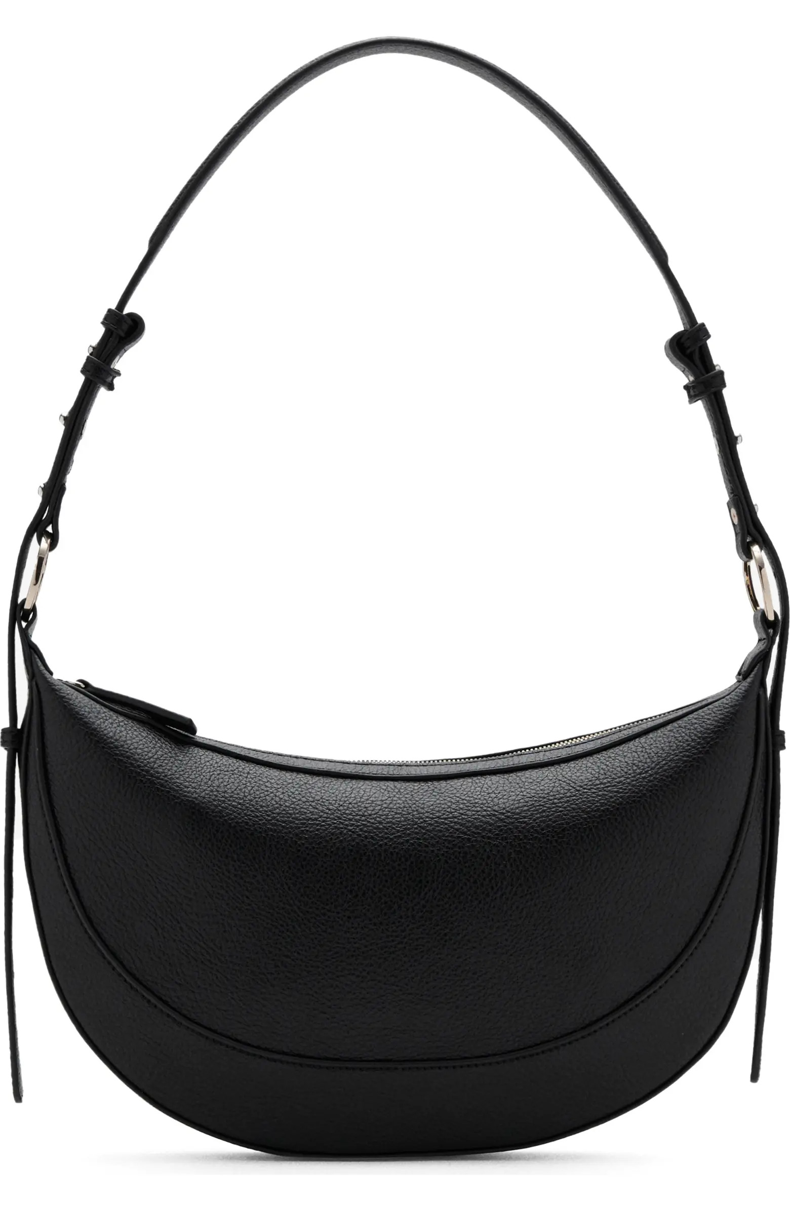 MANGO Oval Faux Leather Shoulder Bag | Nordstrom | Nordstrom