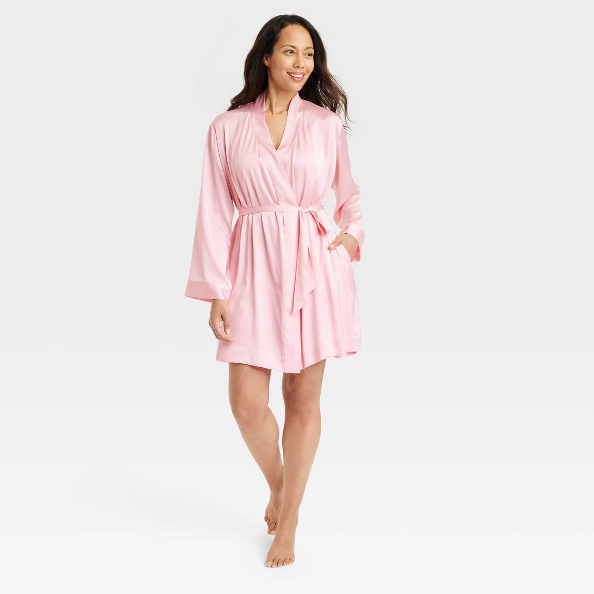 Women's Satin Robe - Stars Above™ | Target