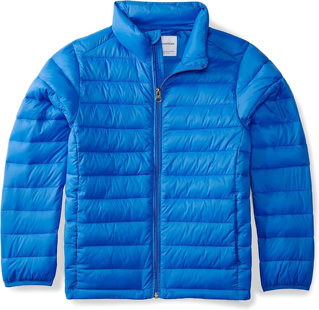 Amazon Essentials Boys and Toddlers' Lightweight Water-Resistant Packable Puffer Jacket | Amazon (US)