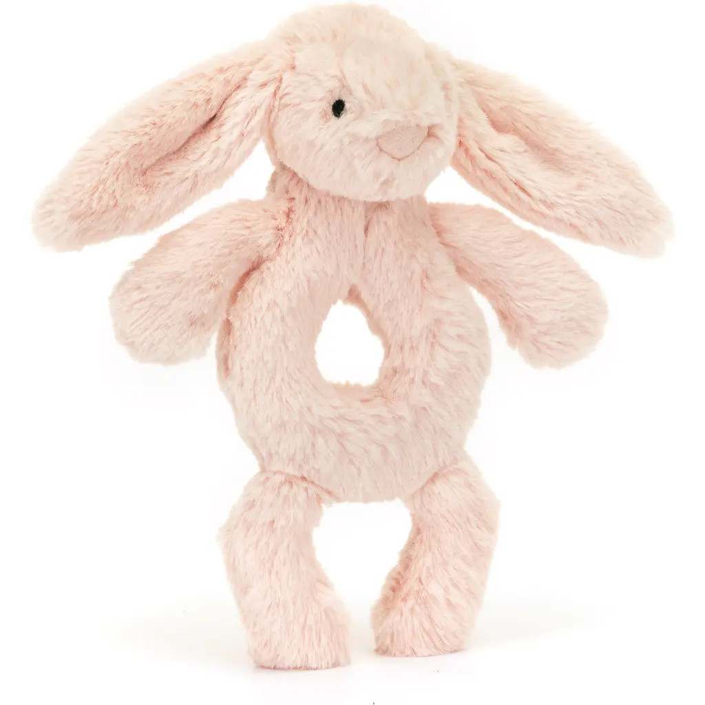 Jellycat Bashful Bunny Ring Rattle in Pink at Nordstrom | Nordstrom