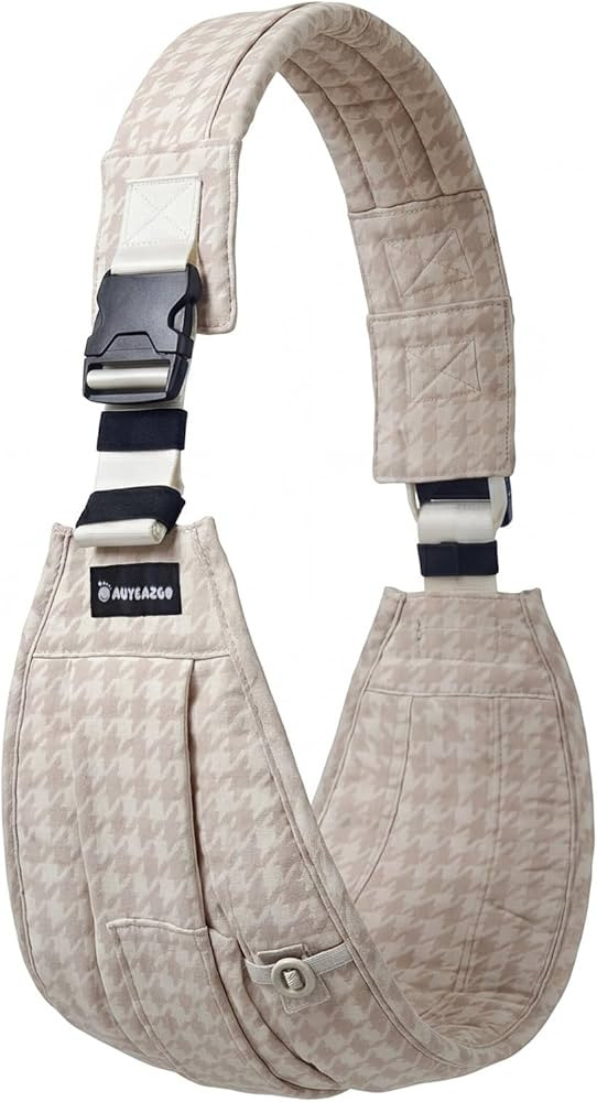AUYEAZGO Toddler Carrier, Baby Sling Carrier - Premium Cotton, Large Seat & Back Support, Large P... | Amazon (US)